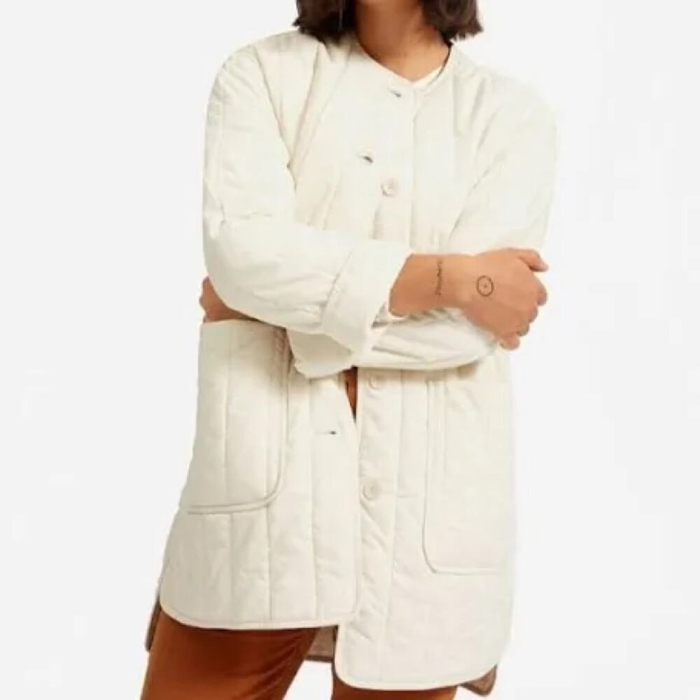 Everlane $178 The Midi Quilted Liner Size XS  XSMALL